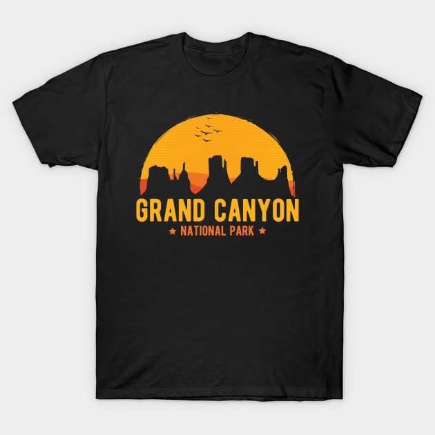 Grand Canyon National Park Arizona Sunset T-Shirt by HCMGift